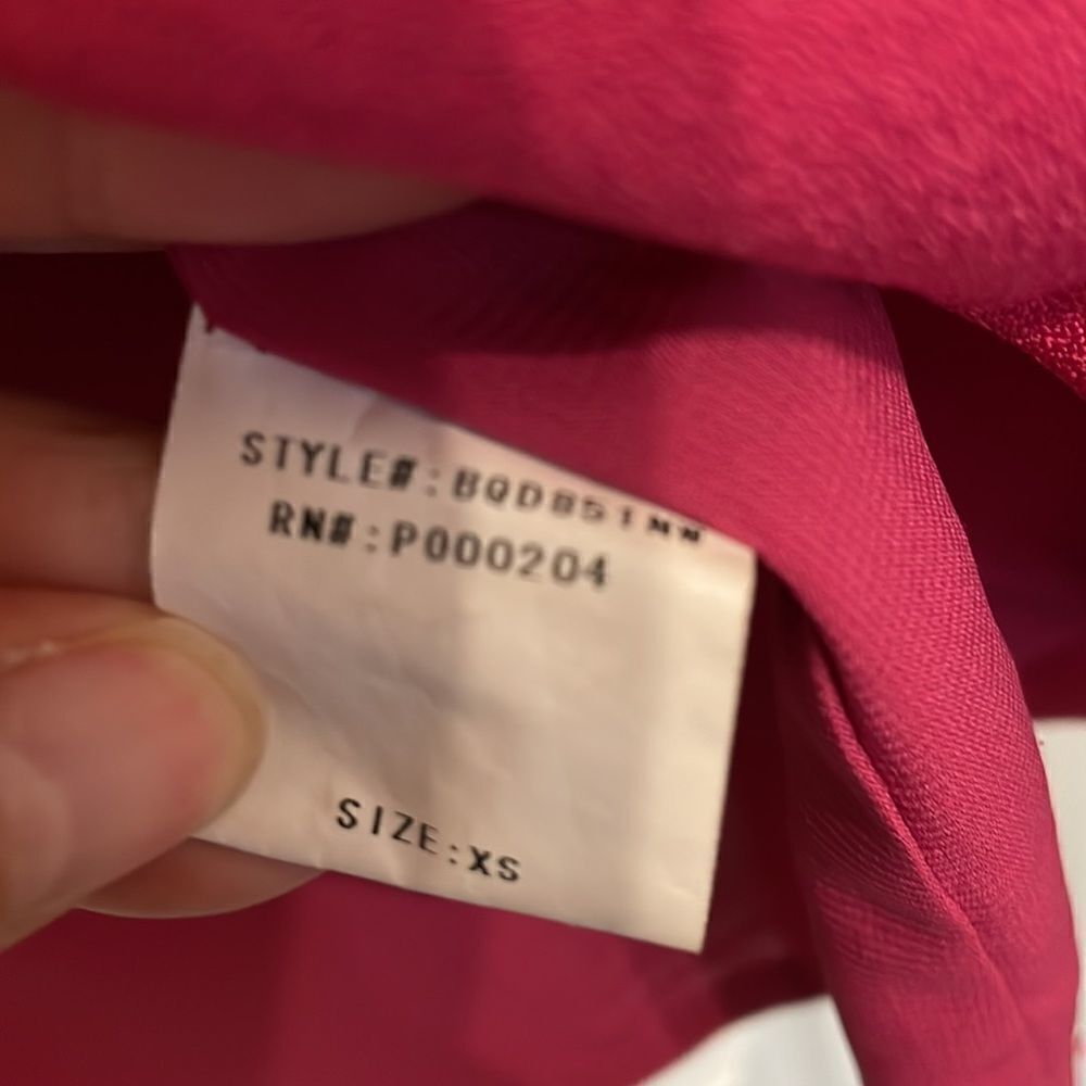 Blaque Label Raspberry colored Shift dress with pockets - Picture 6 of 8